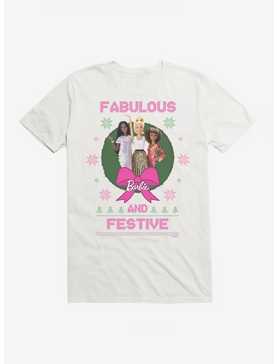 Barbie Fabulous And Festive Ugly Christmas Pattern T-Shirt, , hi-res