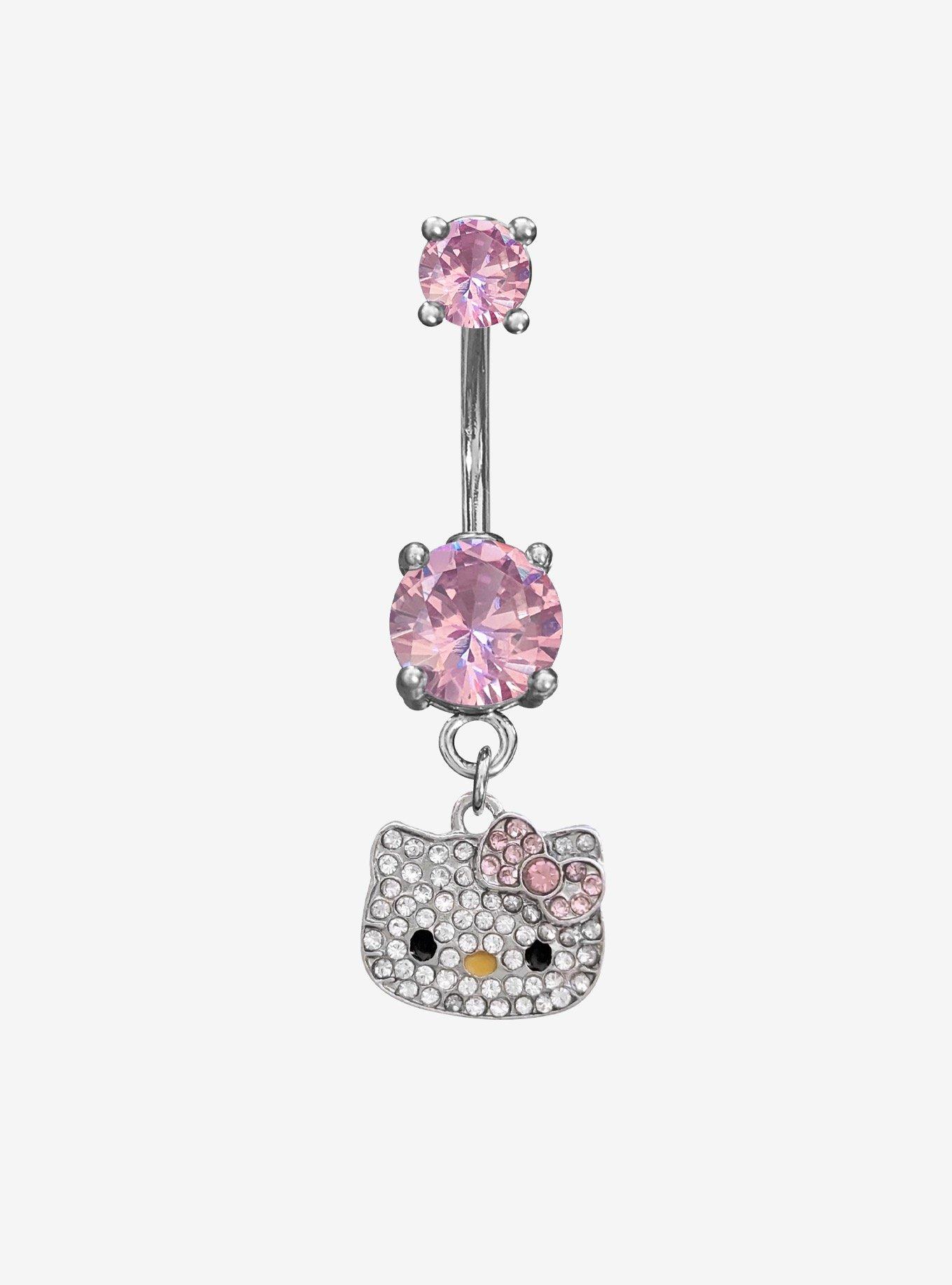 Halloween Boo Belly Button Ring