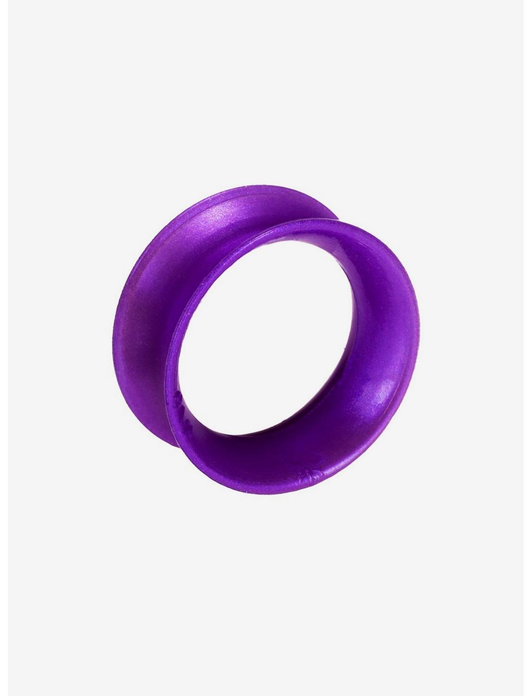 Kaos Softwear Purple Earskin Eyelet Plug 2 Pack, DEEP PURPLE: PURPLE, hi-res