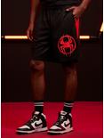 Our Universe Marvel Spider-Man: Across The Spider-Verse Miles Basketball Shorts, RED, hi-res