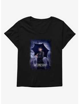 Wednesday TV Series Poster Womens T-Shirt Plus Size, , hi-res
