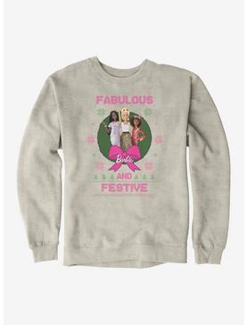 Barbie Fabulous And Festive Ugly Christmas Pattern Sweatshirt, , hi-res