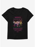 Barbie Merry Christmas Let's Rock Ugly Christmas Pattern Girls T-Shirt Plus Size, , hi-res