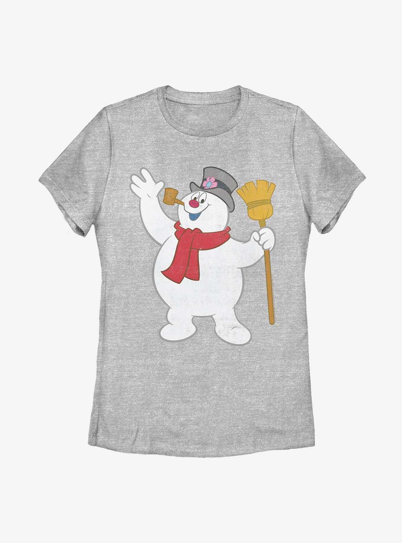 Frosty The Snowman Womens T-Shirt, ATH HTR, hi-res