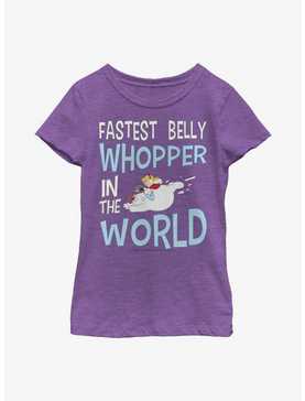 Frosty The Snowman Fastest Belly Whopper Youth Girls T-Shirt, , hi-res