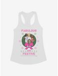 Barbie Fabulous And Festive Ugly Christmas Pattern Girls Tank, , hi-res