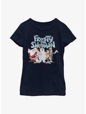 Frosty The Snowman Group Youth Girls T-Shirt, , hi-res