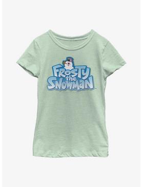 Frosty The Snowman Logo Youth Girls T-Shirt, , hi-res