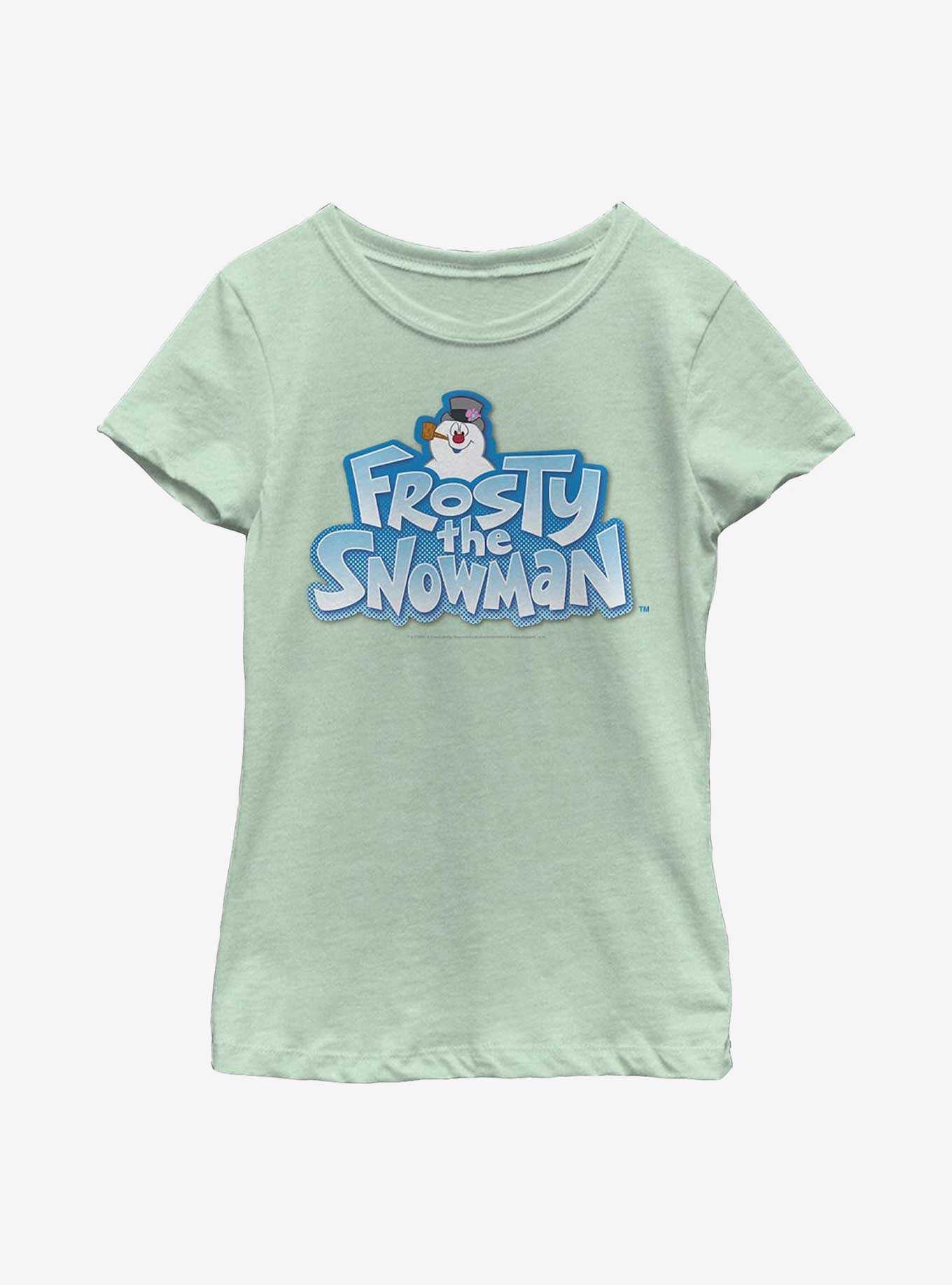 Frosty The Snowman Logo Youth Girls T-Shirt, , hi-res
