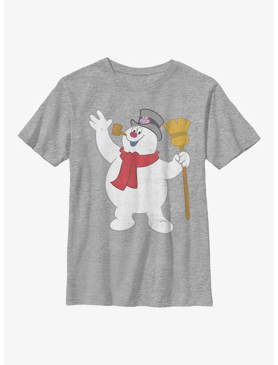 Frosty The Snowman Youth T-Shirt, ATH HTR, hi-res