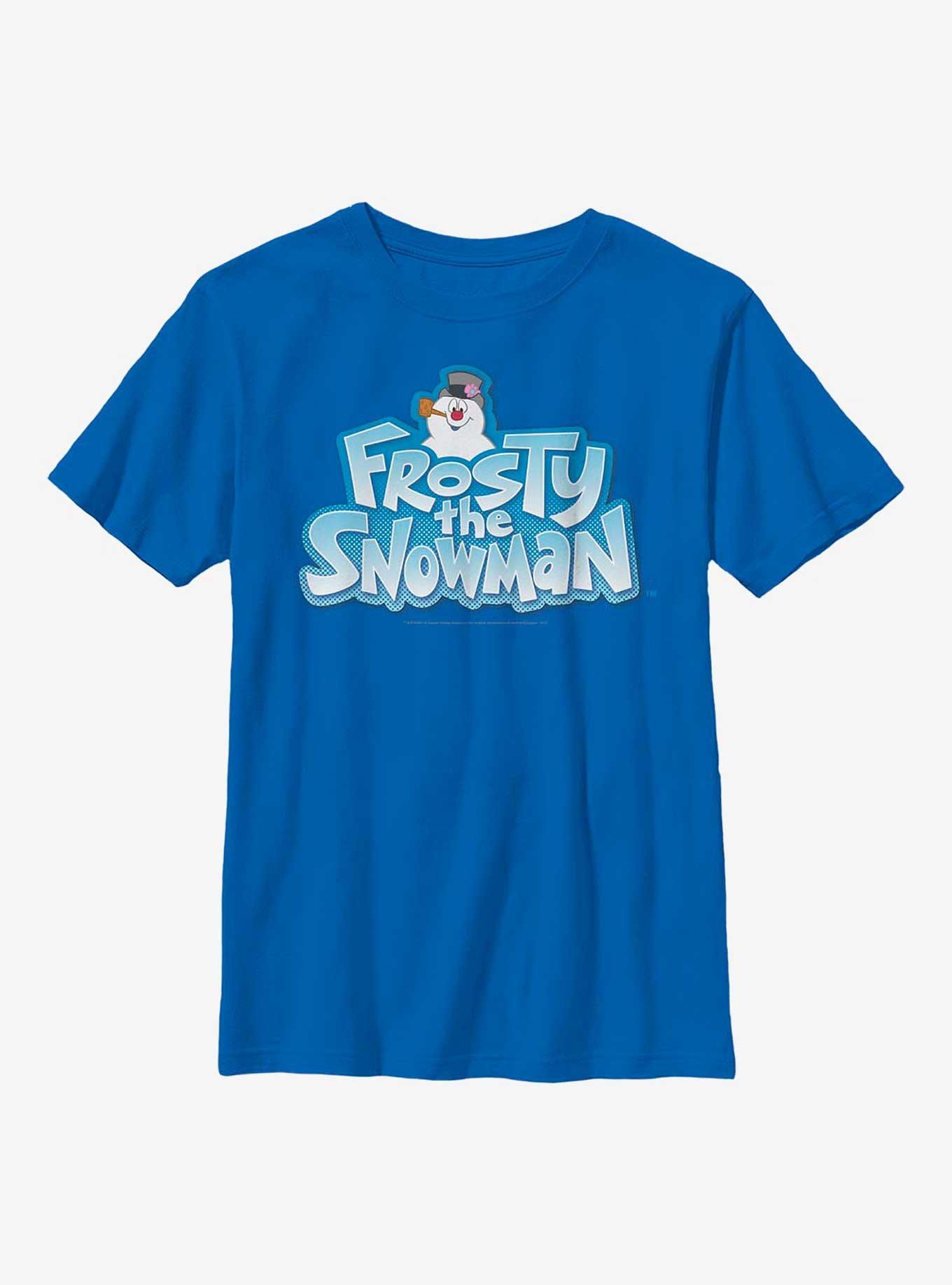Frosty The Snowman Logo Youth T-Shirt, , hi-res