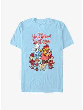 The Year Without Santa Claus Logo Group T-Shirt, , hi-res