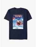 The Year Without Santa Claus Poster Style T-Shirt, NAVY, hi-res
