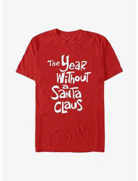 The Year Without Santa Claus White Logo T-Shirt, , hi-res