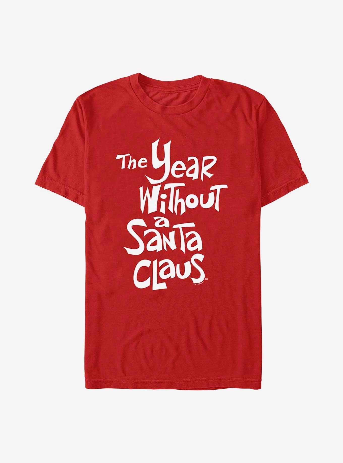 The Year Without Santa Claus White Logo T-Shirt, , hi-res