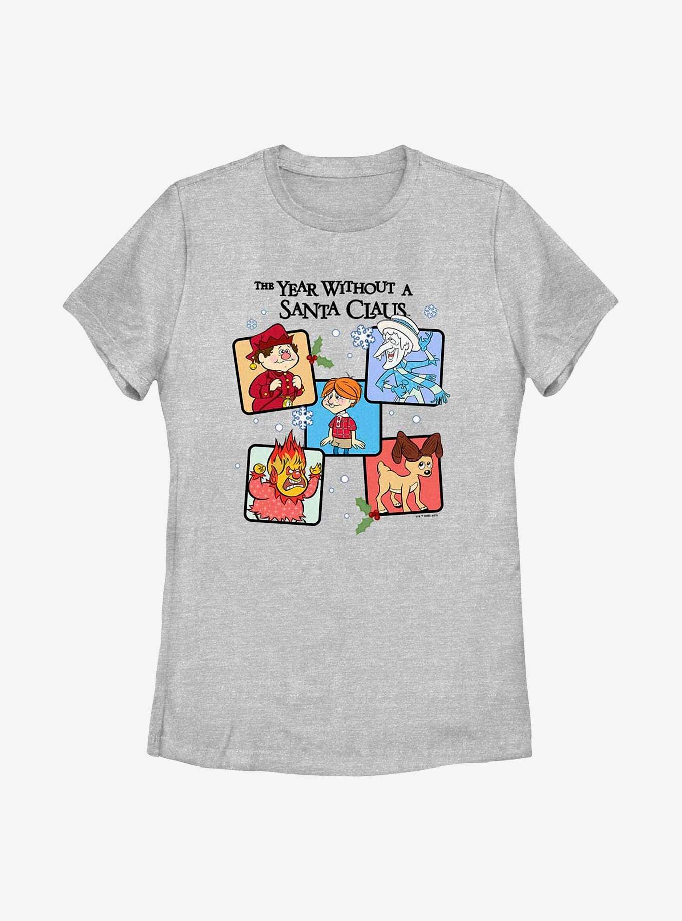 The Year Without Santa Claus Box Up Womens T-Shirt, ATH HTR, hi-res