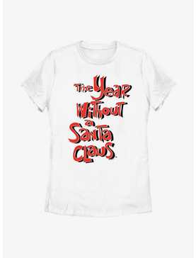 The Year Without Santa Claus Red Logo Womens T-Shirt, , hi-res
