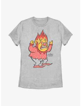 The Year Without Santa Claus Vintage Heat Miser Womens T-Shirt, , hi-res