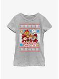 The Year Without Santa Claus Christmas Group Youth Girls T-Shirt, ATH HTR, hi-res