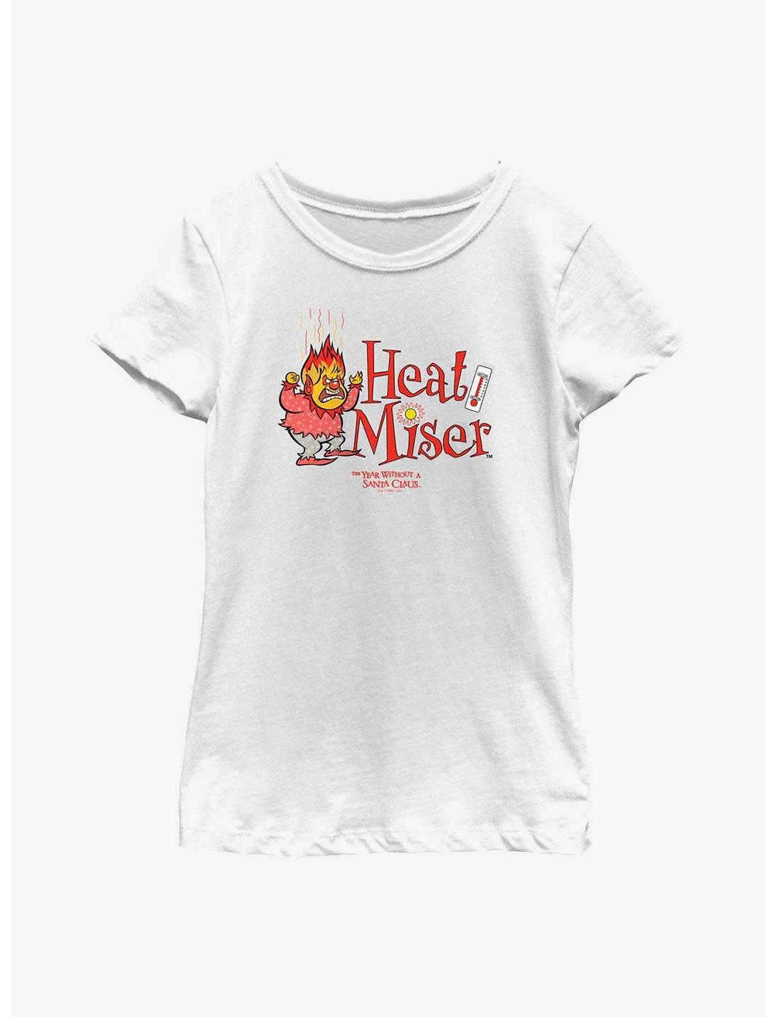 The Year Without Santa Claus Heat Miser Youth Girls T-Shirt, WHITE, hi-res