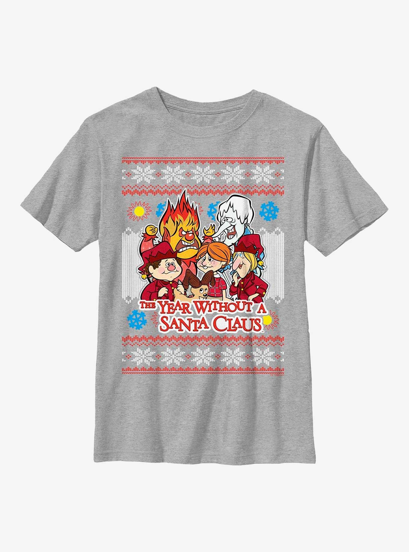 The Year Without Santa Claus Christmas Group Youth T-Shirt, , hi-res