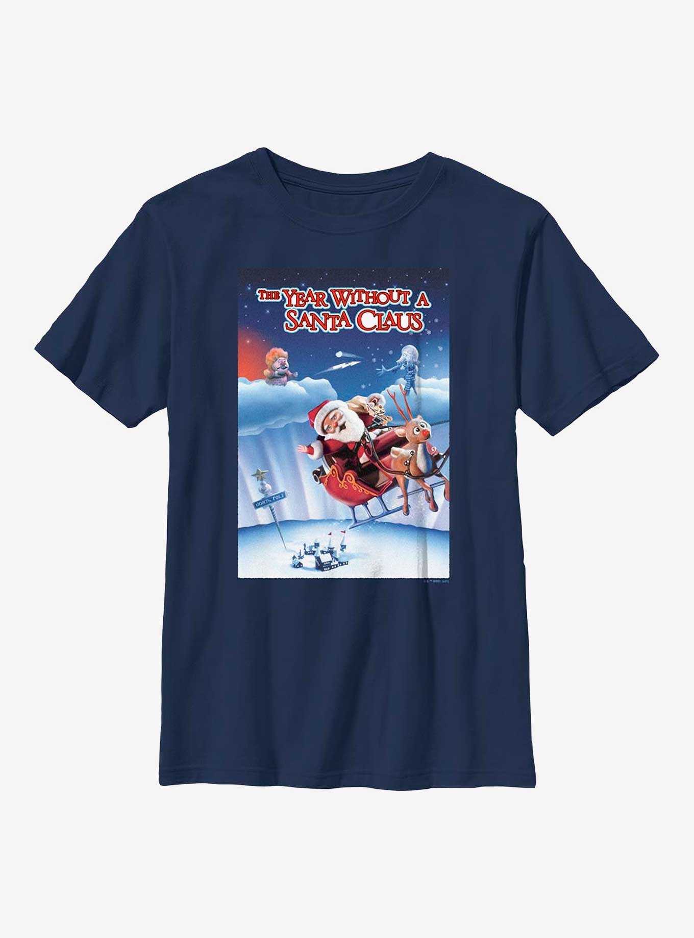 The Year Without Santa Claus Poster Style Youth T-Shirt, , hi-res