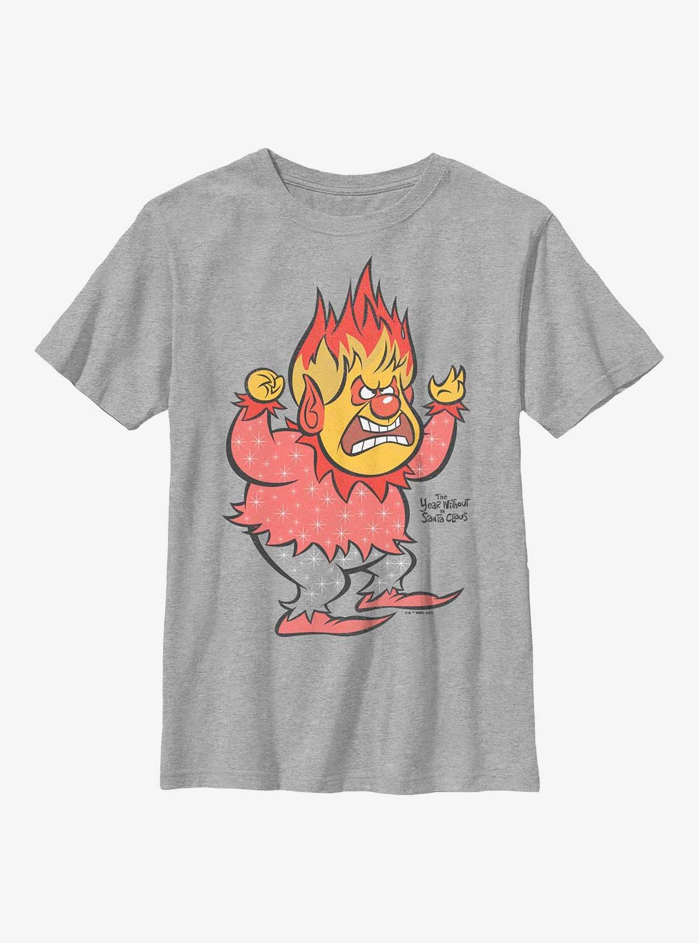 The Year Without Santa Claus Vintage Heat Miser Youth T-Shirt, , hi-res