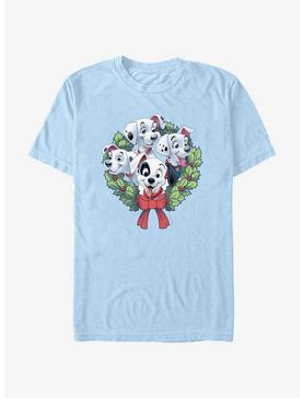 Disney 101 Dalmatians Puppy Christmas Wreath T-Shirt, , hi-res