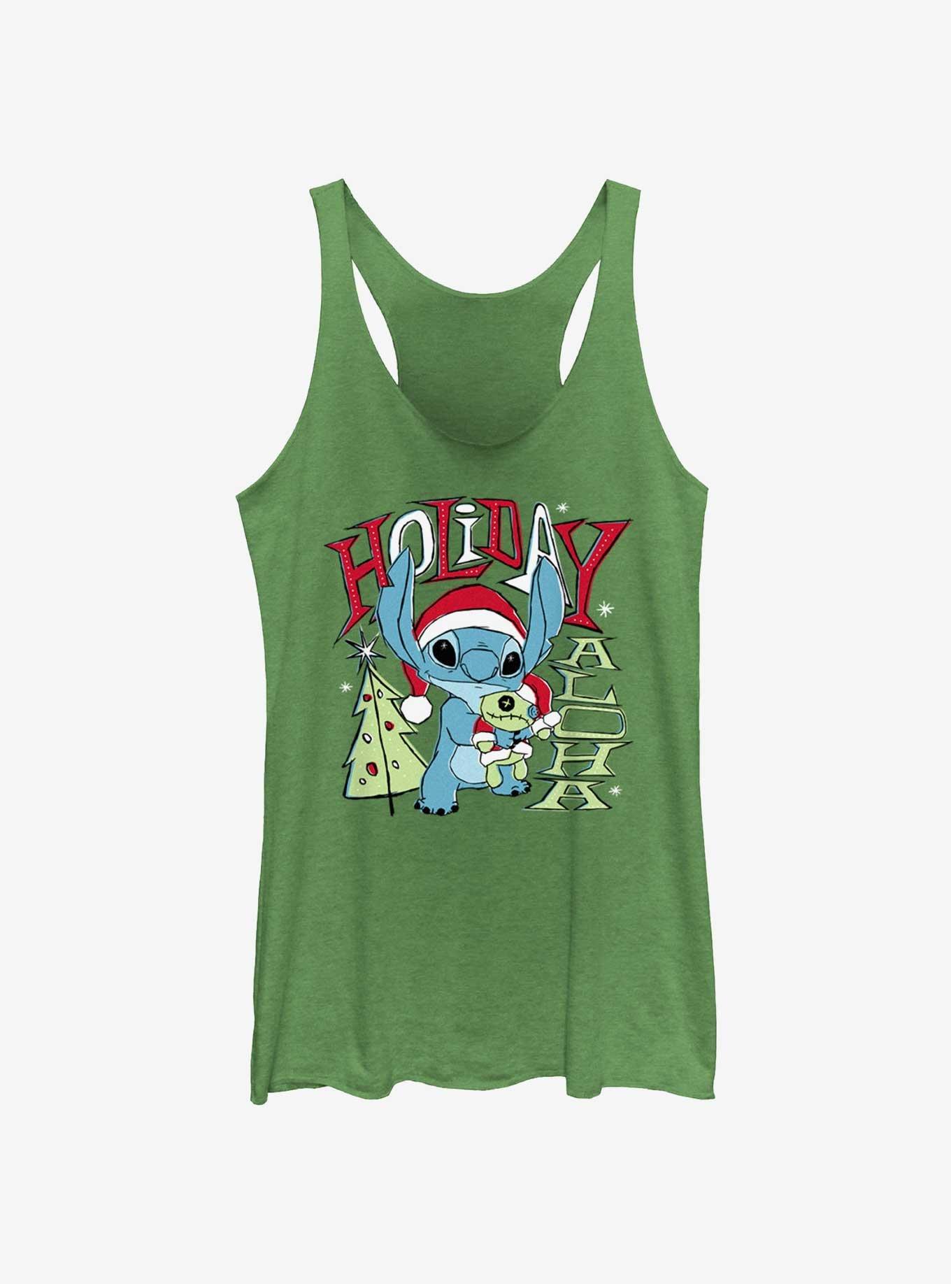 Disney Lilo & Stitch Holiday Aloha Girls Tank, ENVY, hi-res