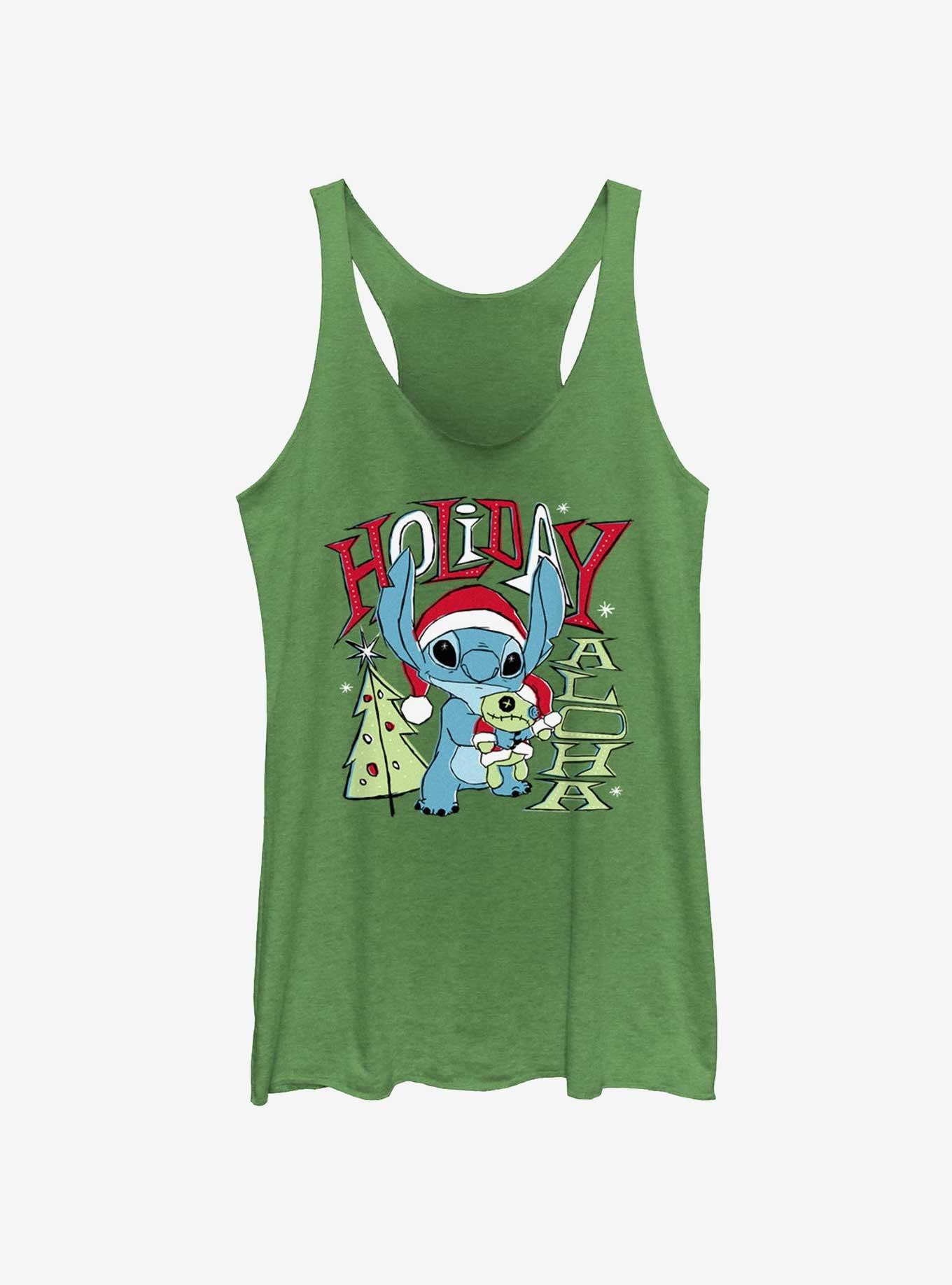 Disney Lilo & Stitch Holiday Aloha Girls Tank, , hi-res