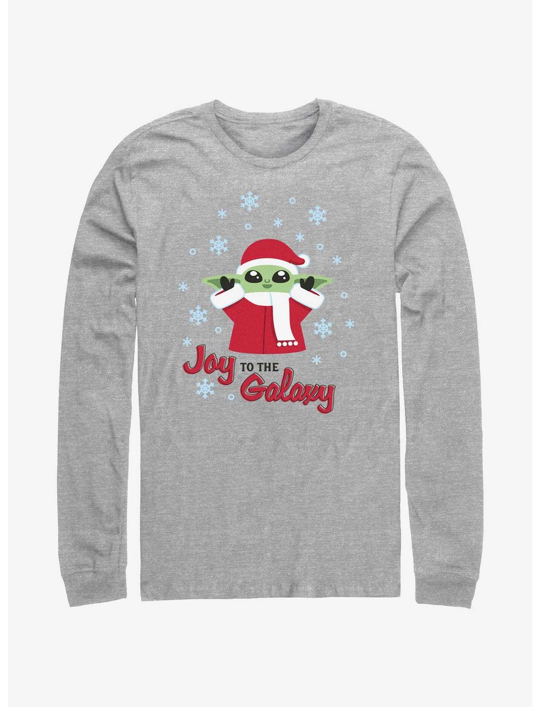 Star Wars The Mandalorian Joy Galaxy Long-Sleeve T-Shirt, ATH HTR, hi-res