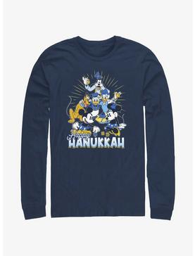 Disney Mickey Mouse Happy Hanukkah Friends Long-Sleeve T-Shirt, , hi-res