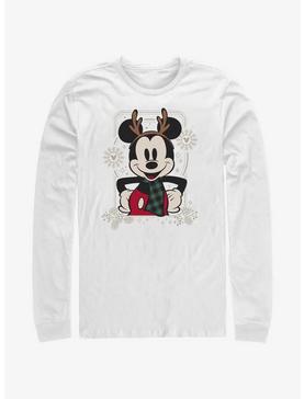 Disney Mickey Mouse Winter Ready Long-Sleeve T-Shirt, , hi-res