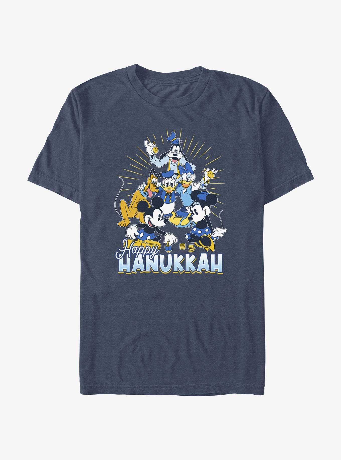 Disney Mickey Mouse & Friends Happy Hanukkah T-Shirt, , hi-res