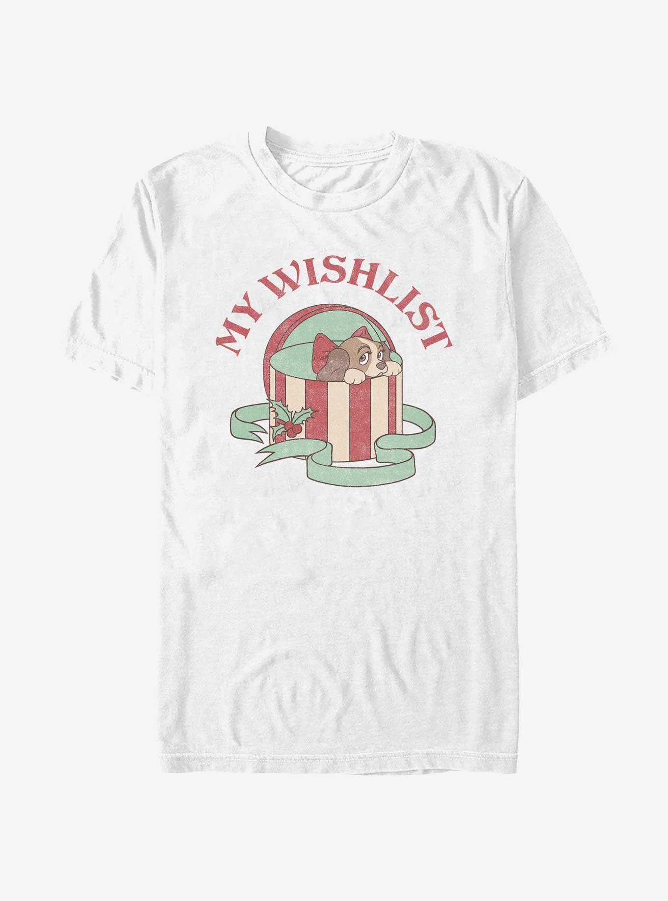 Disney Lady and the Tramp My Wishlist T-Shirt, , hi-res