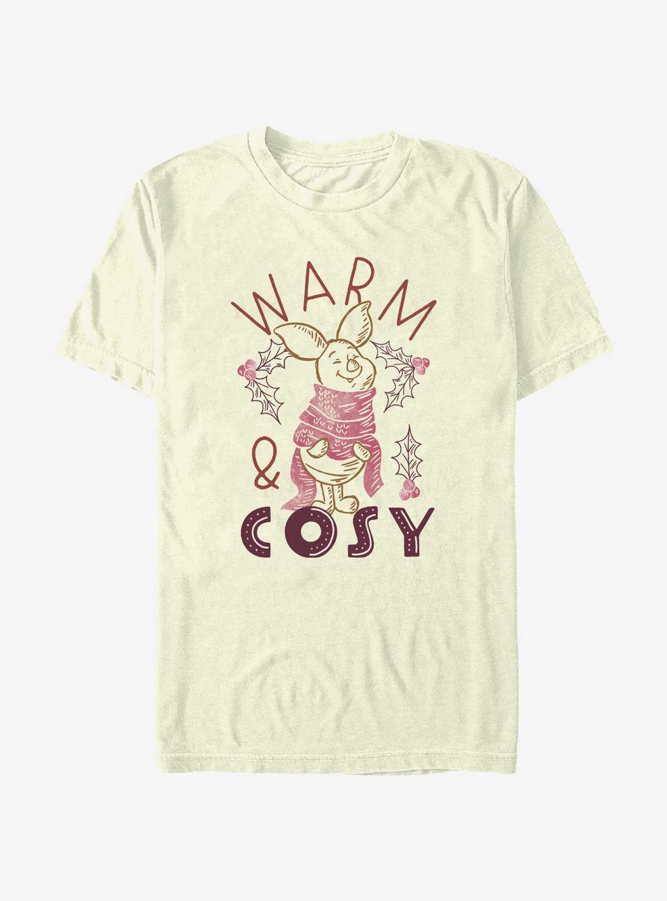 Disney Winnie The Pooh Piglet Warm and Cosy T-Shirt, , hi-res