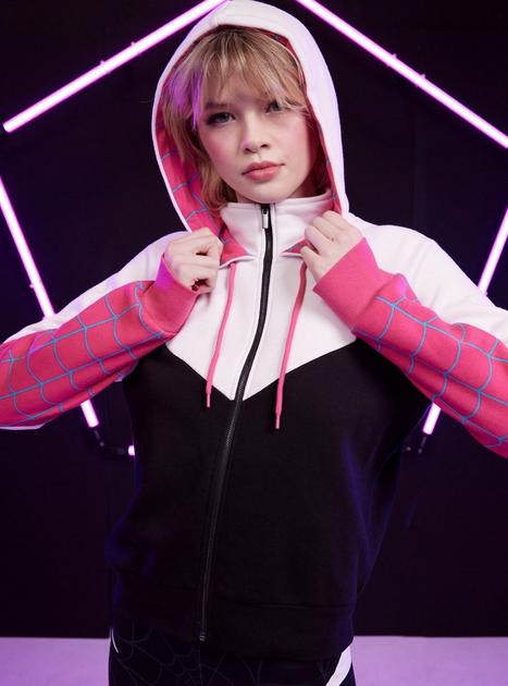 Gwen stacy spiderman hoodie hotsell