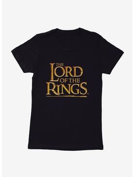 The Lord Of The Rings Title Logo Womens T-Shirt, , hi-res