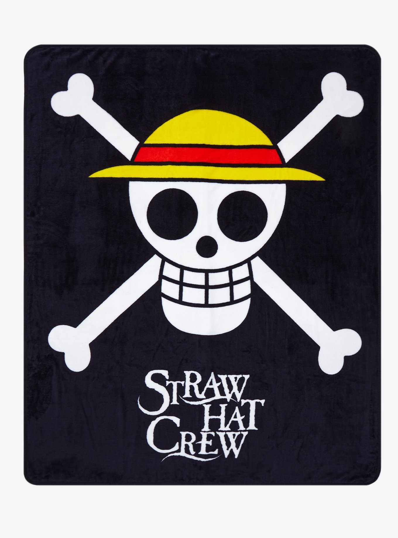 One Piece Straw Hat Crew Throw Blanket, , hi-res