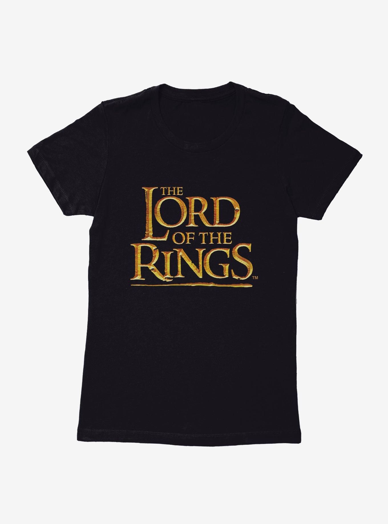 The Lord Of The Rings Title Logo Womens T-Shirt, , hi-res