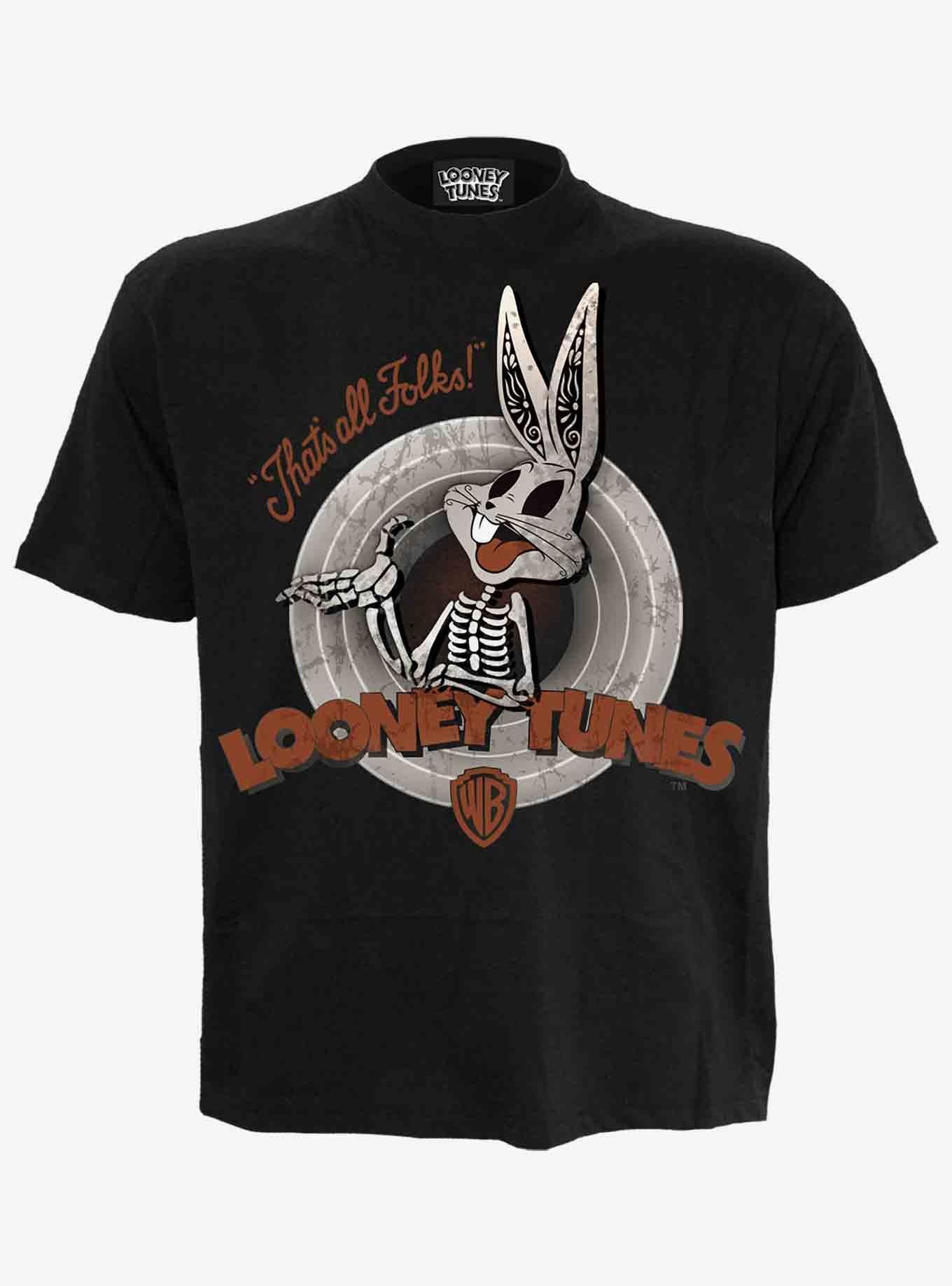 Looney Tunes Bugs Bunny Skull T-Shirt Hot Topic