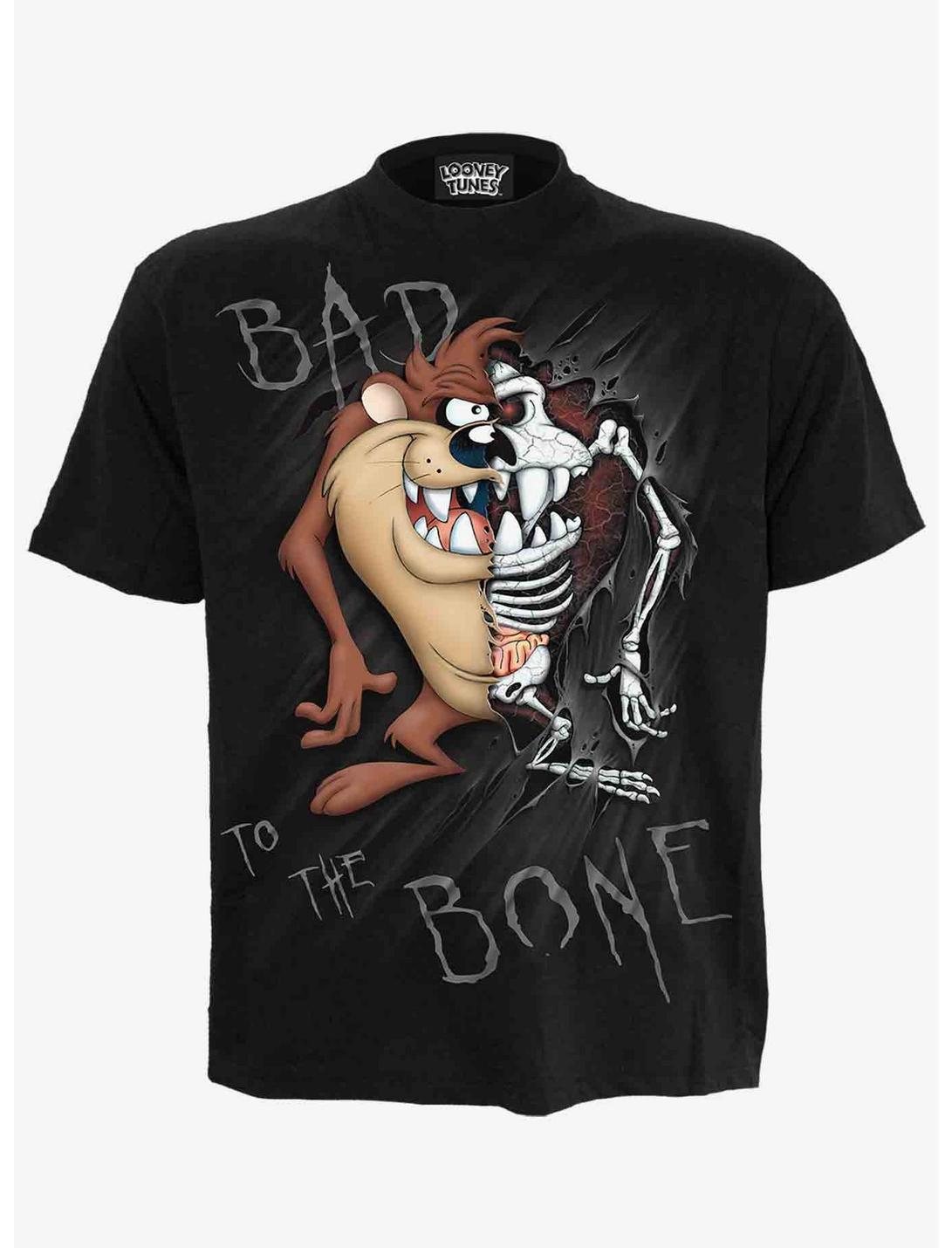Looney Tunes Taz Bad 2 D Bone T-Shirt, BLACK, hi-res