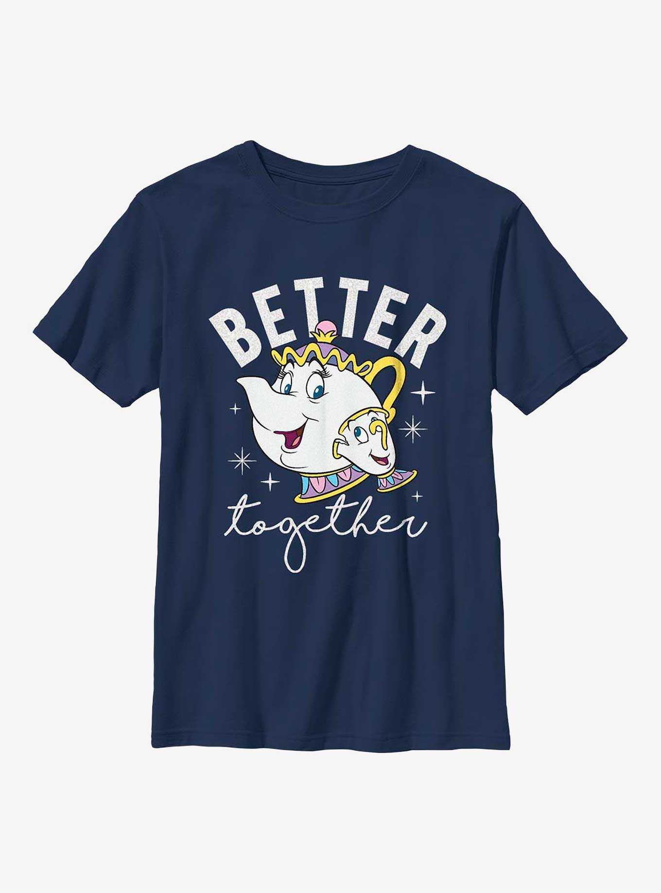 Disney Beauty And The Beast Mrs. Potts & Chip Better Together Youth T-Shirt, , hi-res