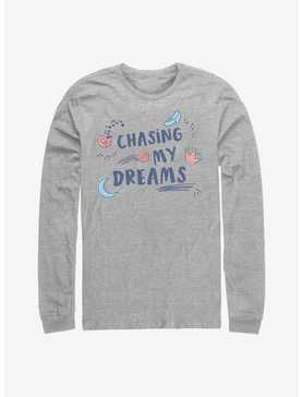 Disney Princesses Chasing My Dreams Long-Sleeve T-Shirt, , hi-res