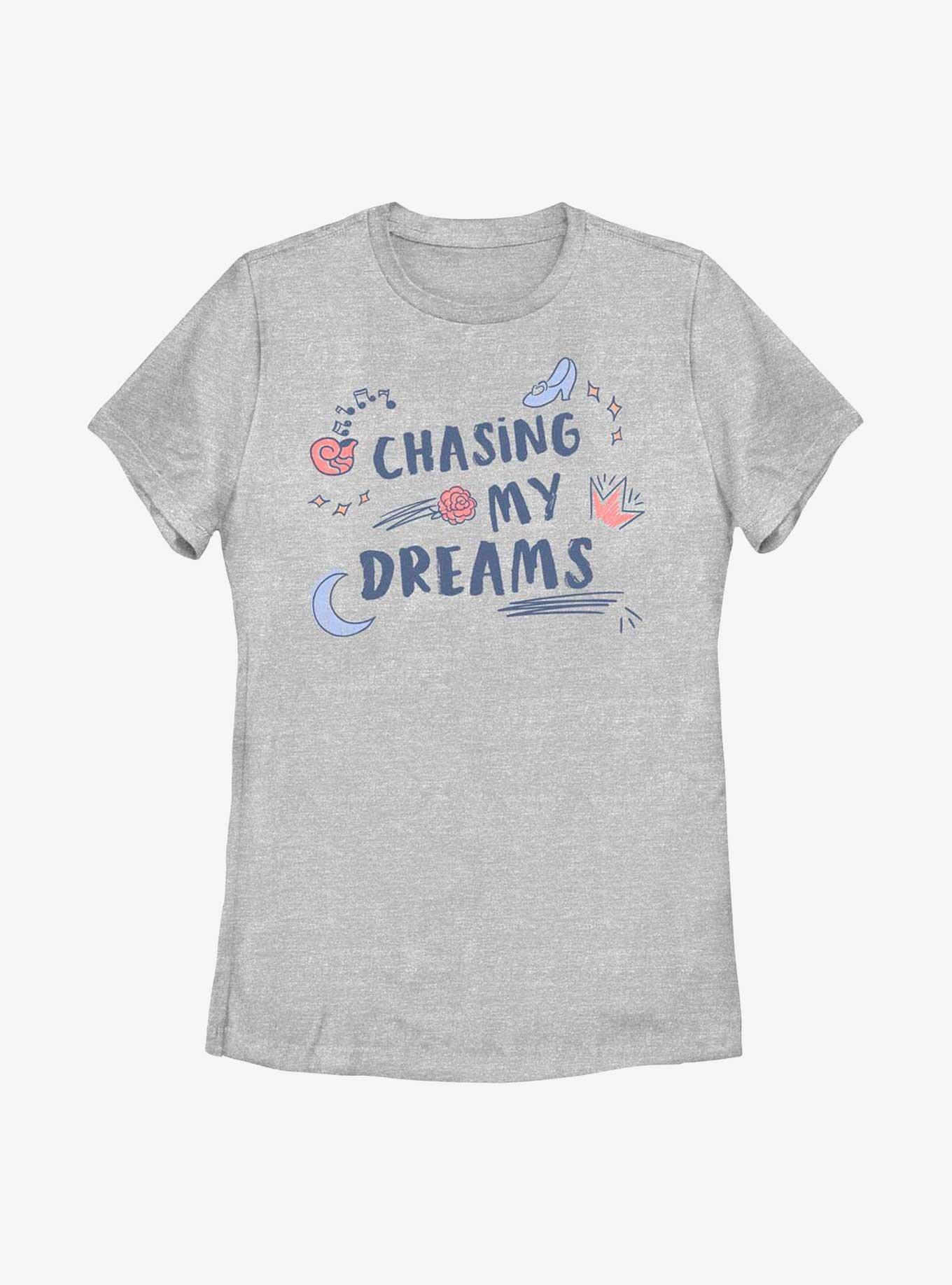 Disney Princesses Chasing My Dreams Womens T-Shirt, , hi-res