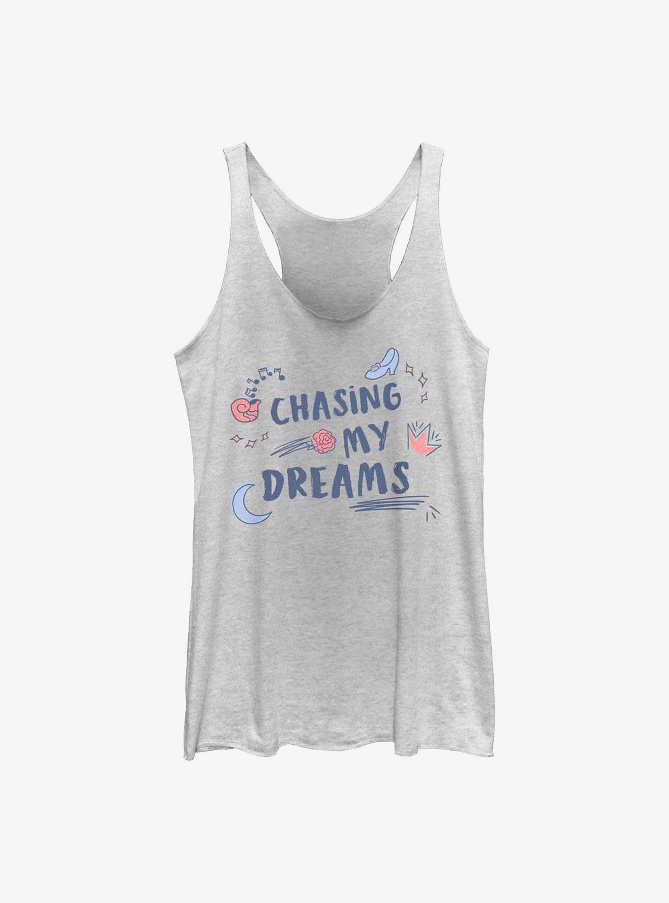 Disney Princesses Chasing My Dreams Womens Tank Top, , hi-res