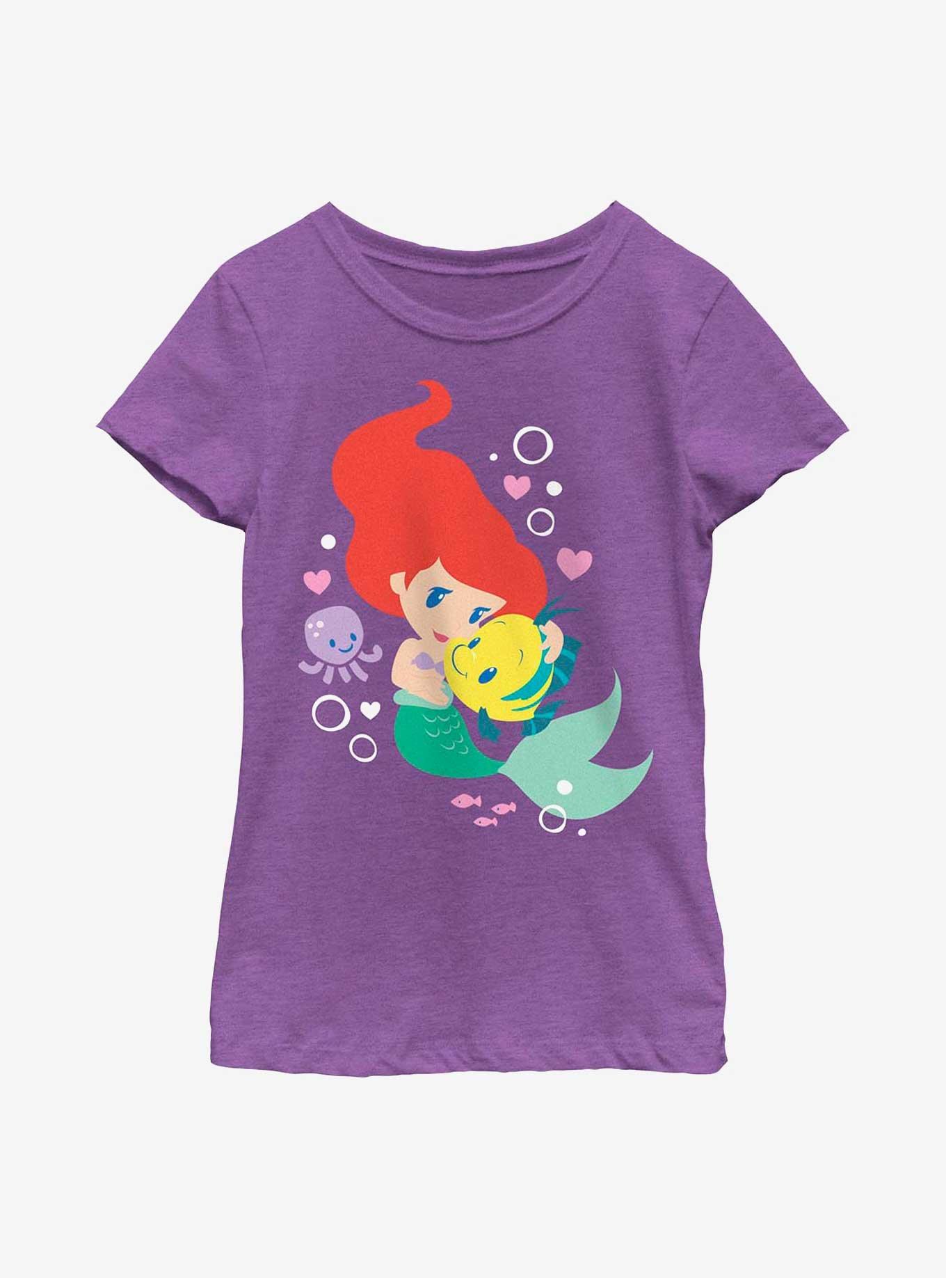 Girls ariel hot sale shirt