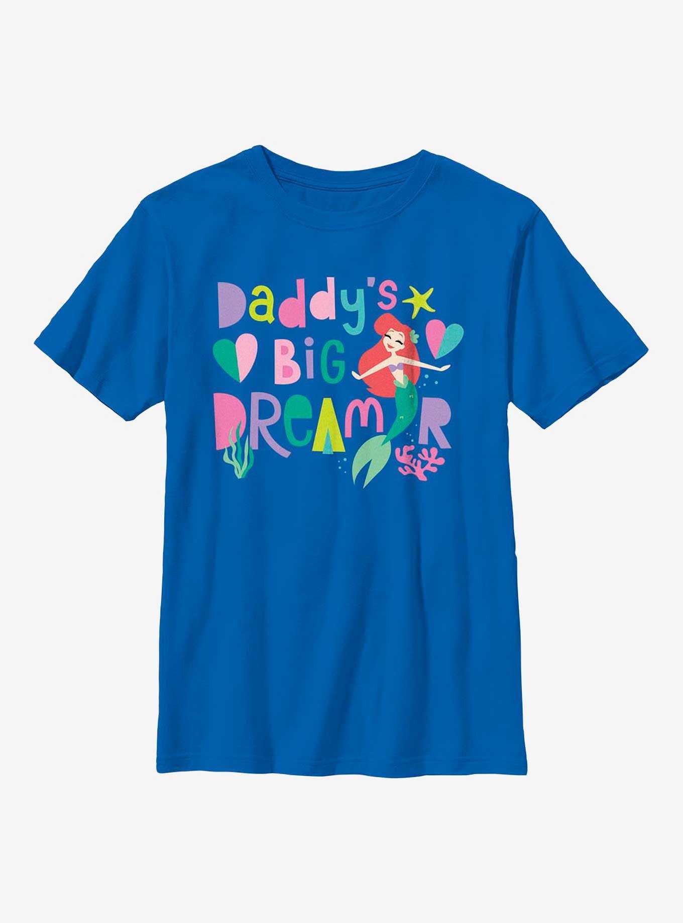 Disney The Little Mermaid Ariel Daddy's Big Dreamer Youth T-Shirt, , hi-res