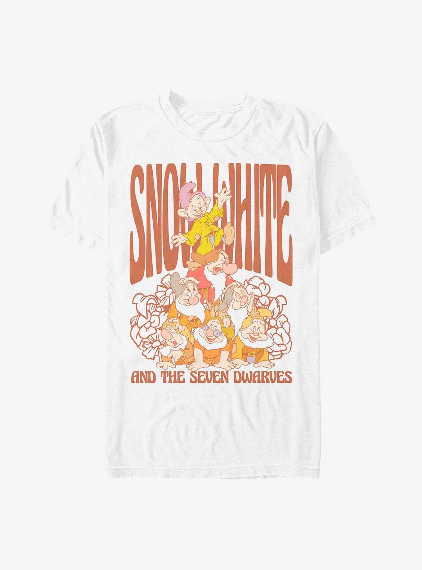 Disney Snow White and the Seven Dwarfs Dwarf Stack T-Shirt, , hi-res