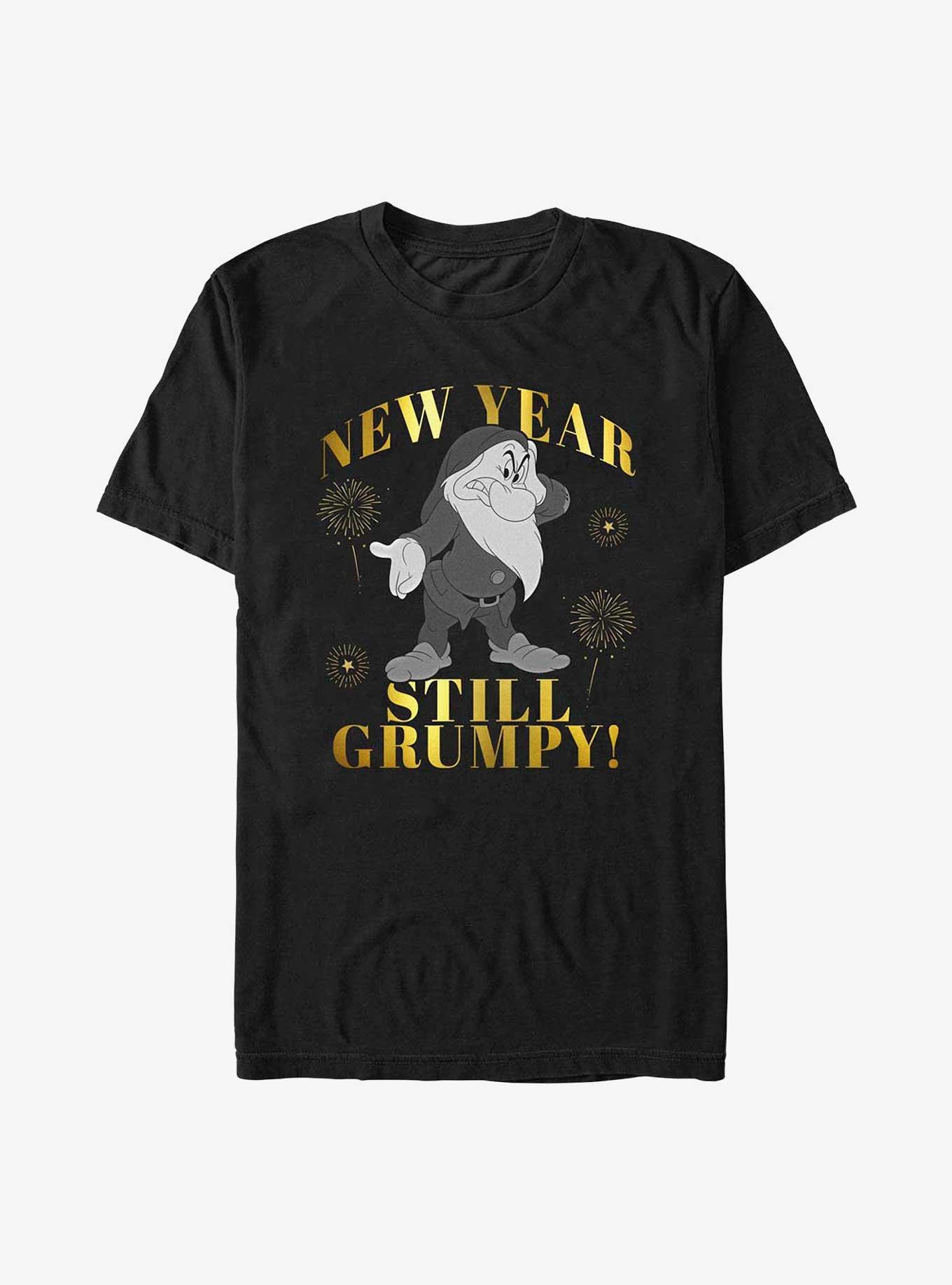 Disney Snow White and the Seven Dwarfs New Year Still Grumpy T-Shirt, , hi-res